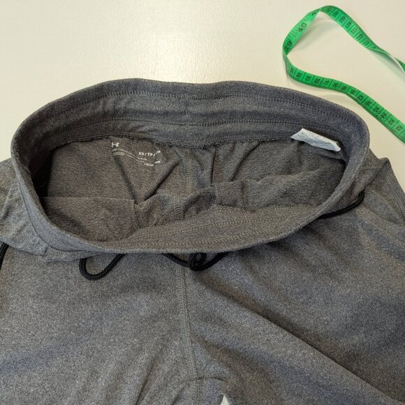Under Armour Size XS Charcoal Gray Cropped Knit Pants - Picture 6 of 15